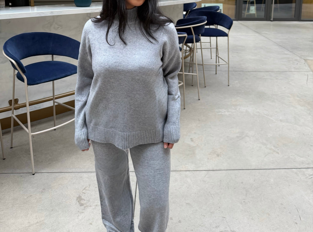 Ensemble casual gris