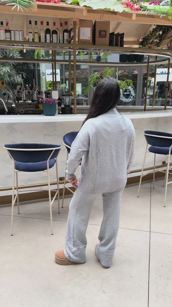 Ensemble casual gris